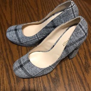 Nine West textured heels